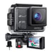 Surfola 4K 30fps Action Camera SF230 131ft Waterproof 20MP WiFi EIS External Mic