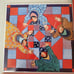 Barbara Lavalee Signed Tile Lot Of 4 - Inuit Alaskan Women Sewing Gathering