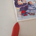 Barbara Lavalee Signed Tile Lot Of 4 - Inuit Alaskan Women Sewing Gathering