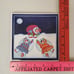 Barbara Lavalee Signed Tile Lot Of 4 - Inuit Alaskan Women Sewing Gathering