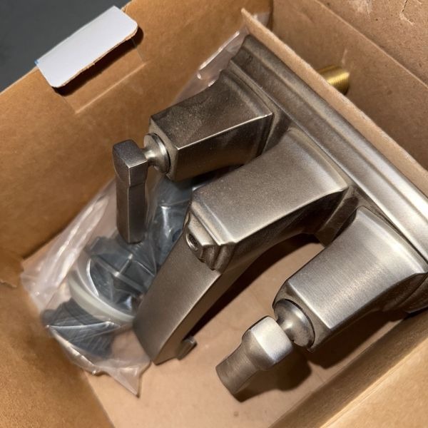 MOEN Boardwalk WS84800SRN Bathroom Faucet Spot Resist Brushed Nickel Finish
