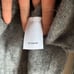 Pacas Women's Baby Alpaca Wool Blend Mock Neck Pullover Sweater Medium Gray Soft