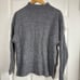 Pacas Women's Baby Alpaca Wool Blend Mock Neck Pullover Sweater Medium Gray Soft