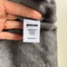 Pacas Women's Baby Alpaca Wool Blend Mock Neck Pullover Sweater Medium Gray Soft