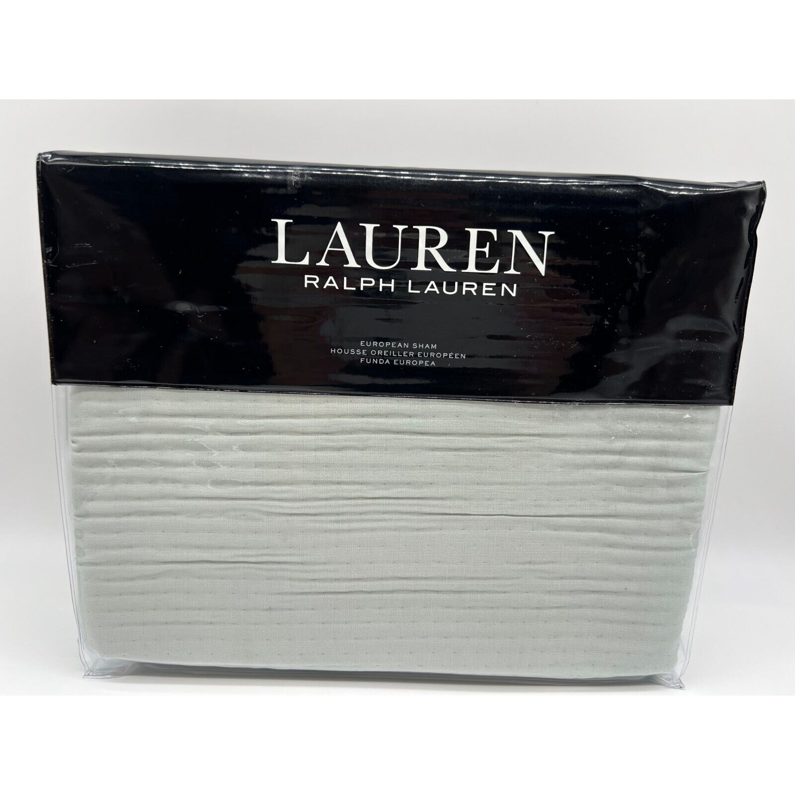 Ralph Lauren Home Spencer Matelasse One European Sham Sage 135 NWT