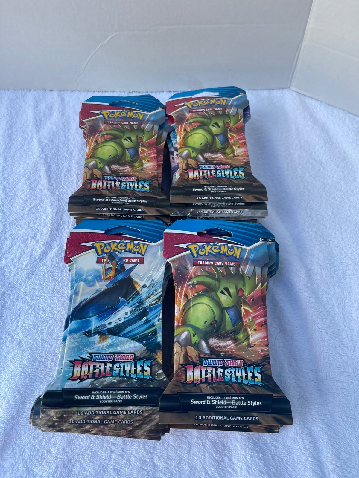 39 pokemon battle styles booster packs