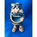 EAKIN Stein Funny Face Coffee Mug Ugly Cowboy Mustache signed Vintage.