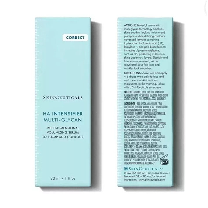 SkinCeuticals HA Intensifier Multi-Glycan New Formula Authentic Sealed 1 fl oz.
