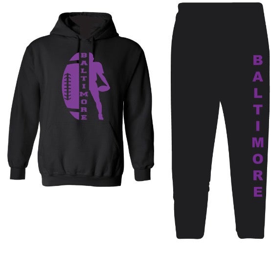 Baltimore outfit sweatsuit unisex hoodie