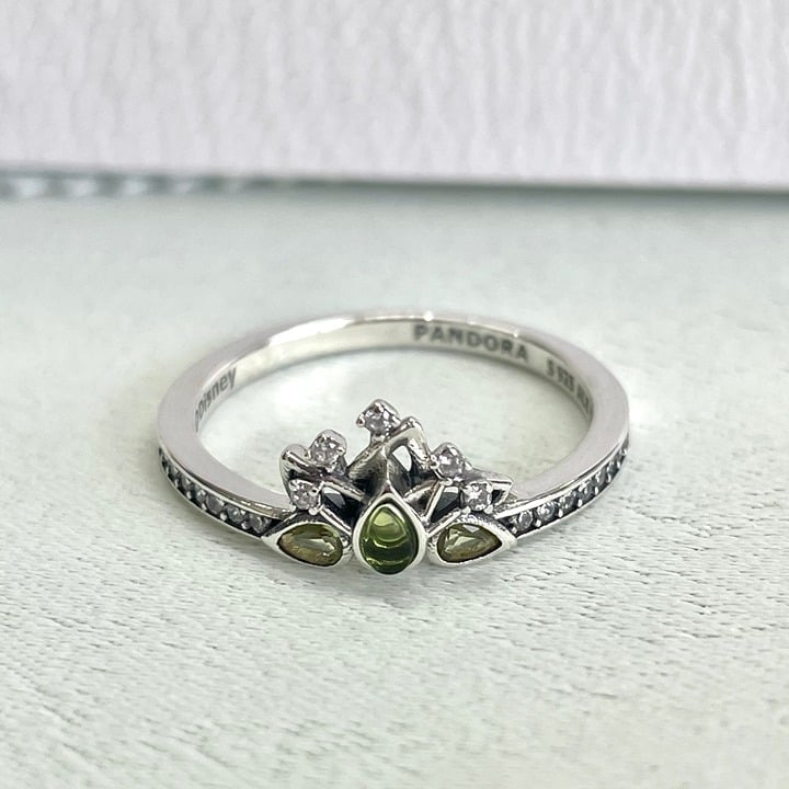 PANDORA Disney Princess Tiana Tiara Ring