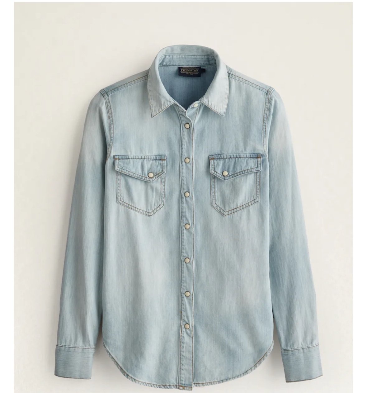 Pendleton WOMEN'S CHAMBRAY GAMBLER SHIRT
