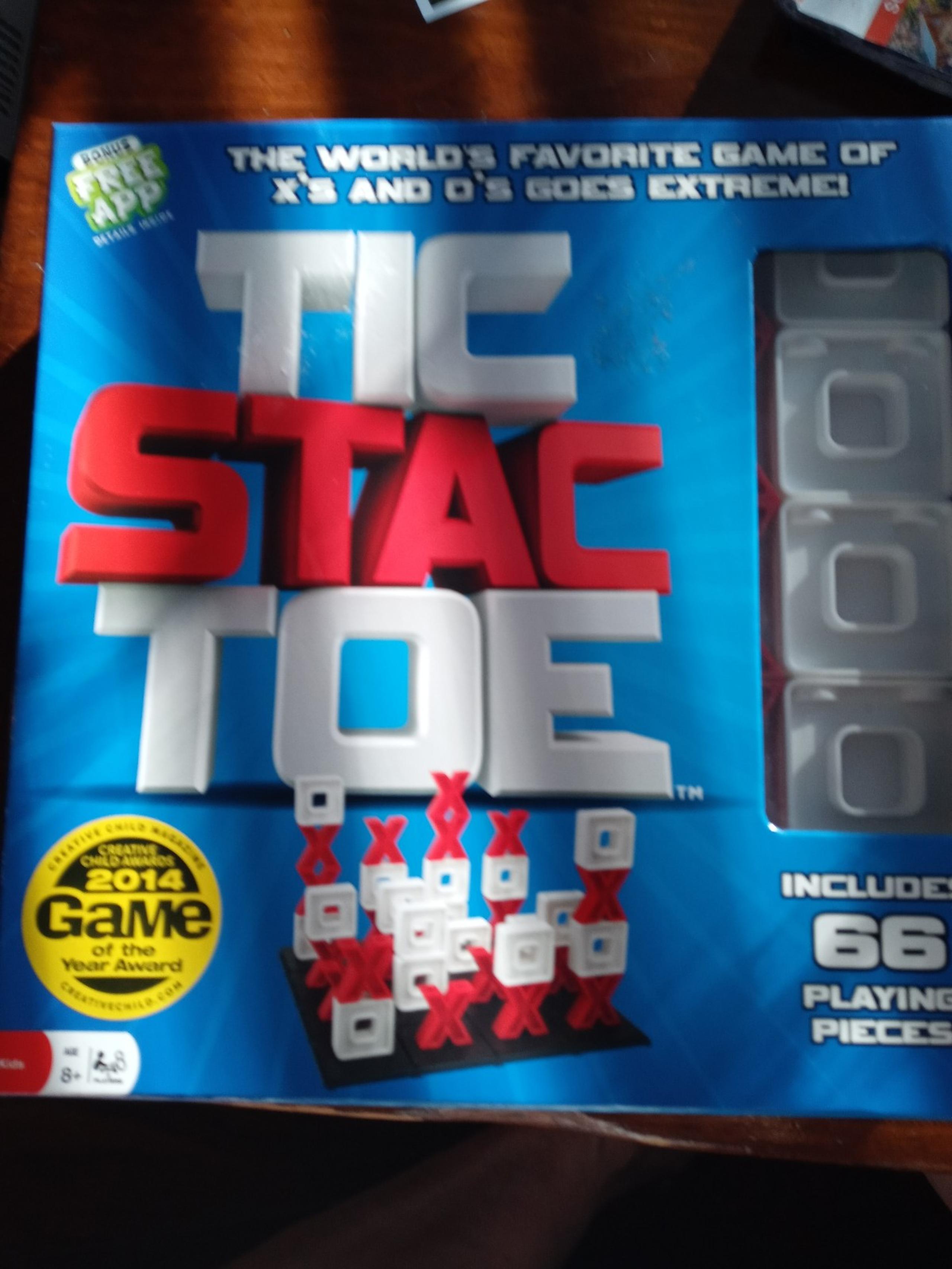 Tic Stack Toe game
