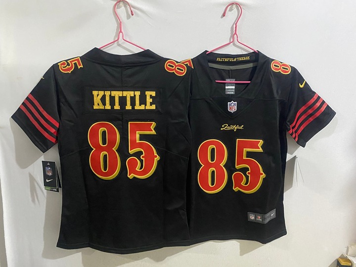 Women's San Francisco 49ers George Kittle #85 Vapor Rivalry Jersey