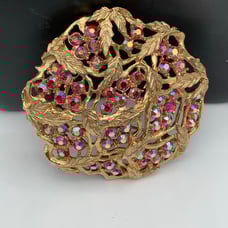 Vintage Sarah Coventry Aurora Lights 1965 gold tone Brooch