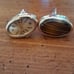 Ritz Brown and Gold Cufflinks