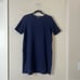 EILEEN FISHER Navy Washable Stretch Crepe Side Zip Shift Dress Medium Petite