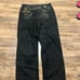 8732 y2k grunge embroidered jeans