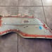 RARE OEM Mercedes Benz CLK-Class Interior Ivory Tan Leather Trim Panel P0096273