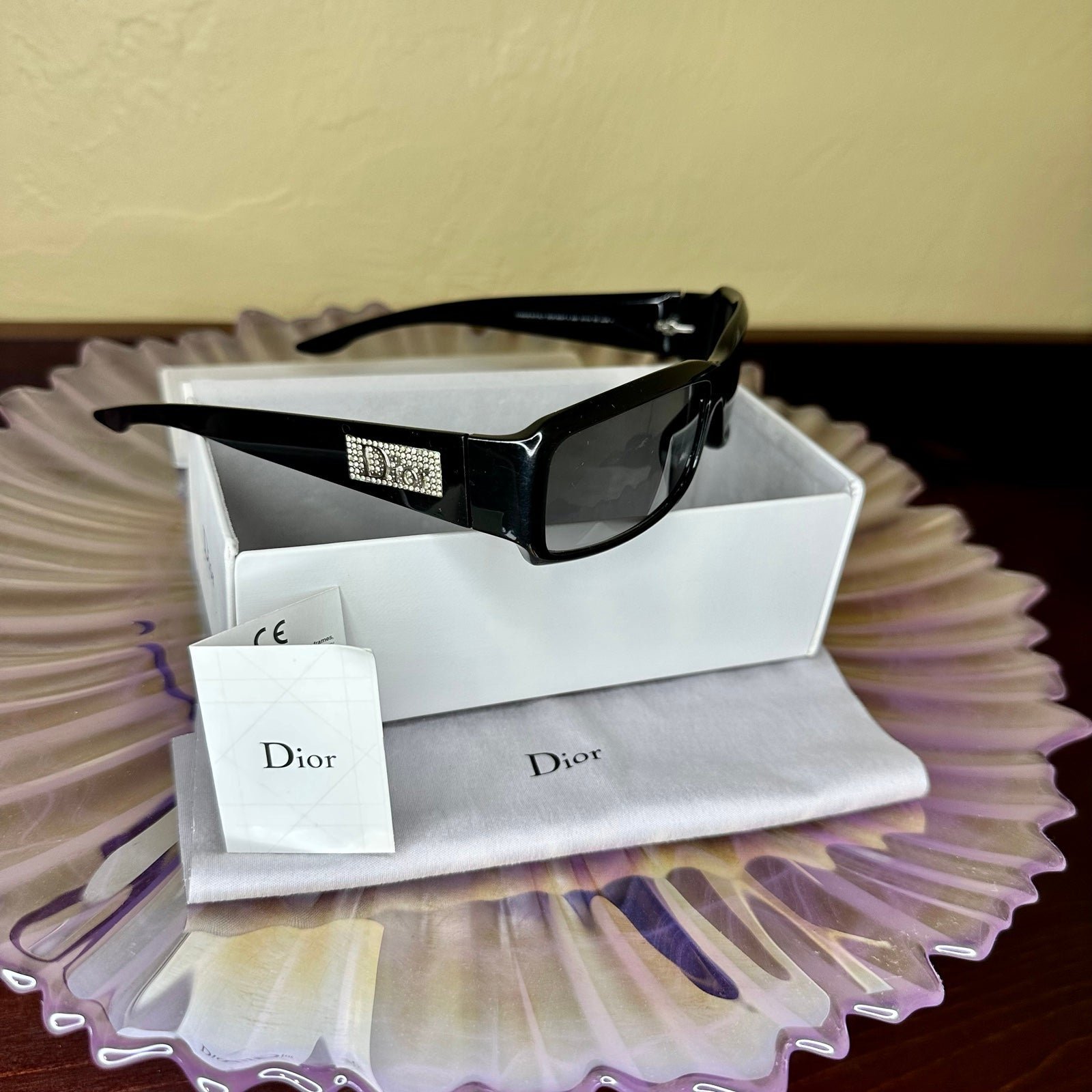 Dior Vintage Mod NIGHT4 Sunglasses Y2k Lunette Occhiali Da