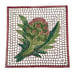Pier 1 Artichoke Mosaic Tile Trivet 7957 Made in Italy 6 Square Pink Green