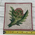 Pier 1 Artichoke Mosaic Tile Trivet 7957 Made in Italy 6 Square Pink Green
