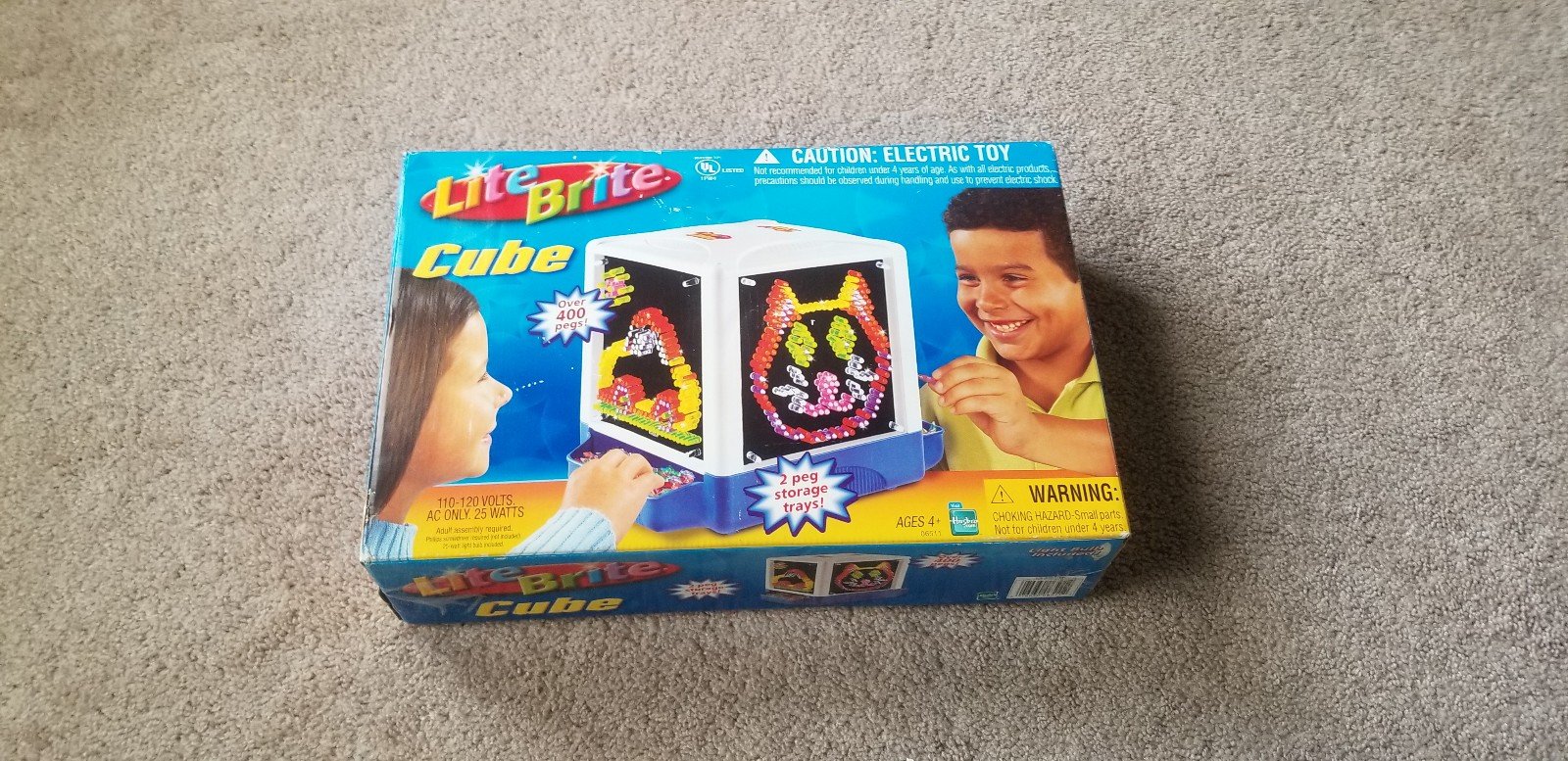 Lite brite cube new in box including origional papers, unopened! Great vintage
