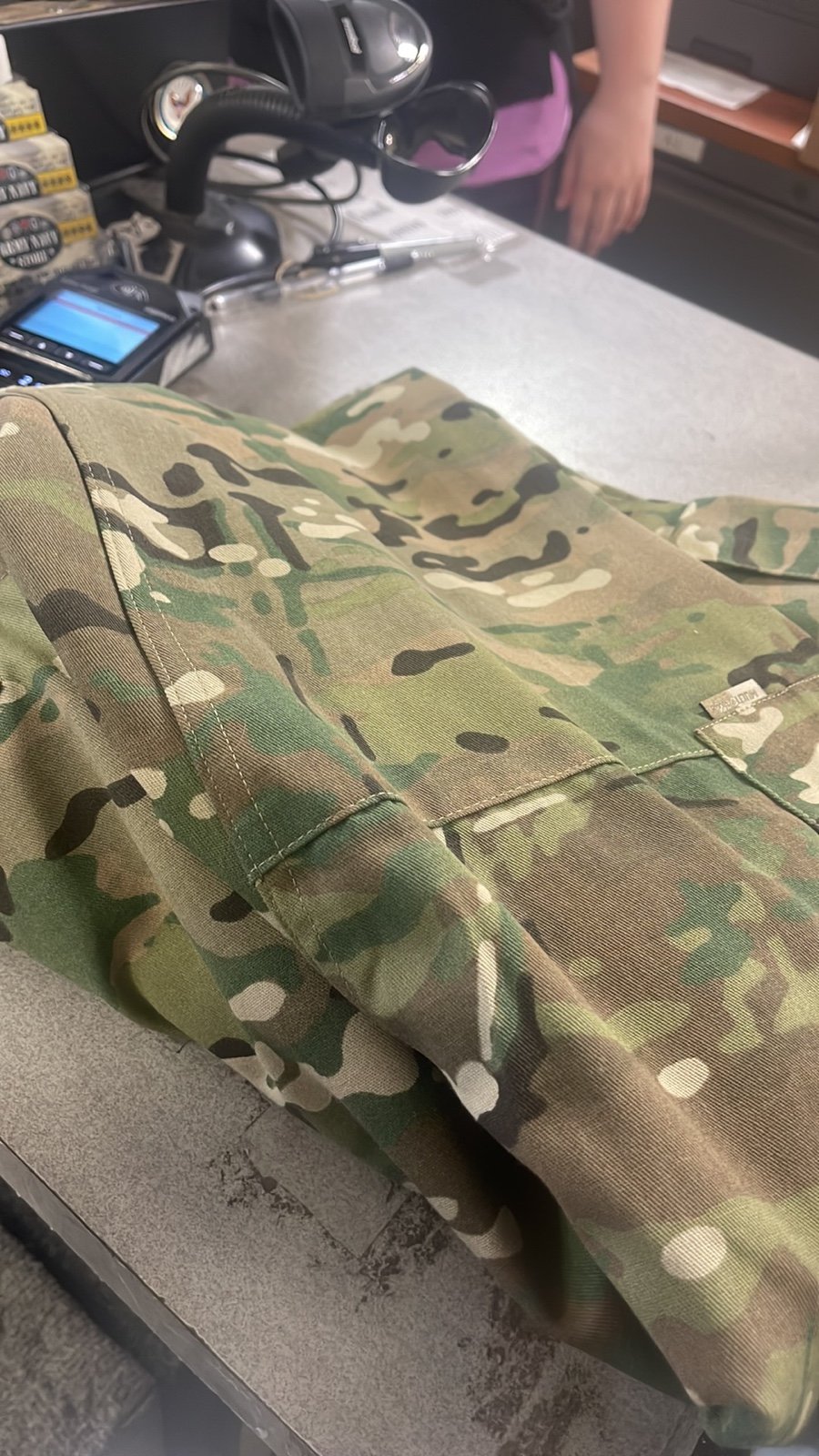 Military attire