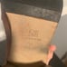 JOAN DAVID Vintage Brown Leather Block Heel Size 38