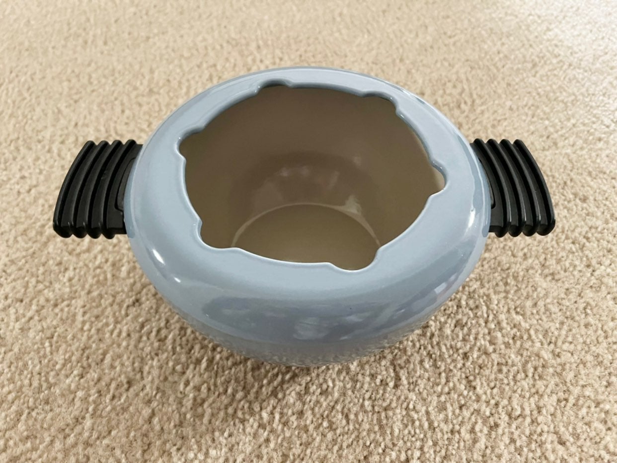 Le Creuset Vintage Periwinkle Fondue Pot