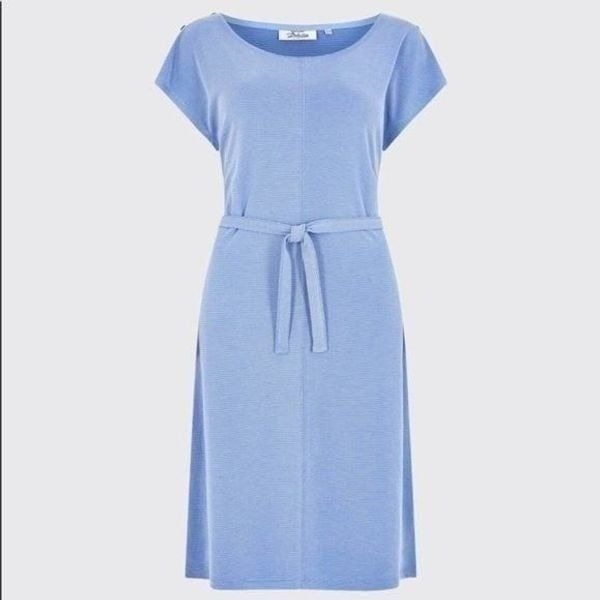 Dubarry Virginia Blue Summer Dress Size 6