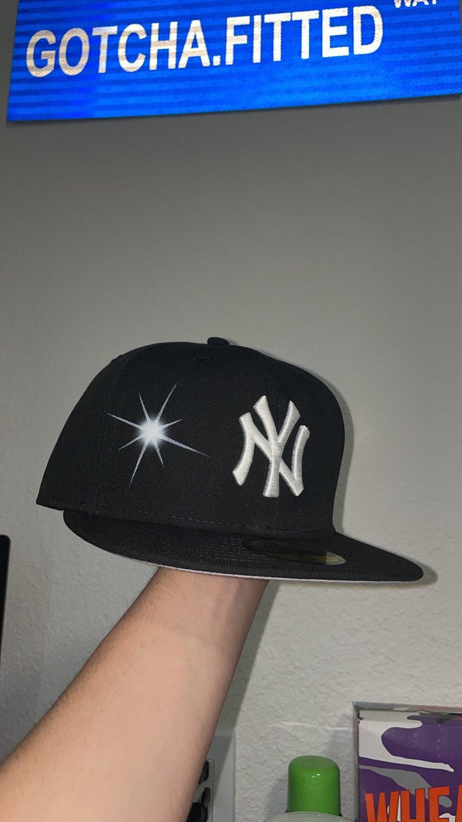 Ay El Ay En Black En Why NY New Era Brand New 7 1/4