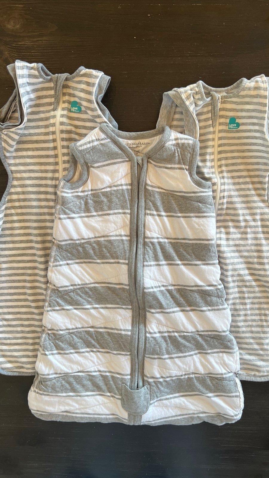 Baby sleepsack zip up bundle