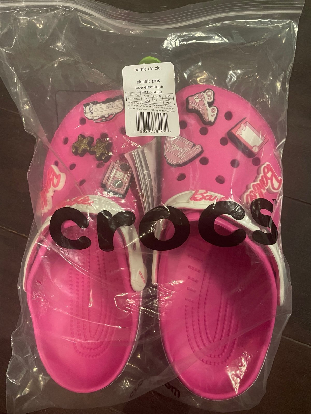 Crocs classic clog Barbie electric pink