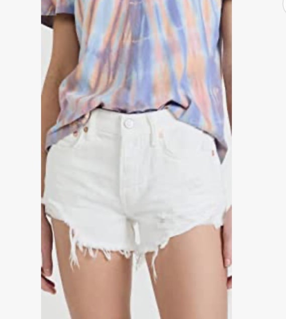 Free People We the Free Loving Good Vibrations Shorts Sz 26