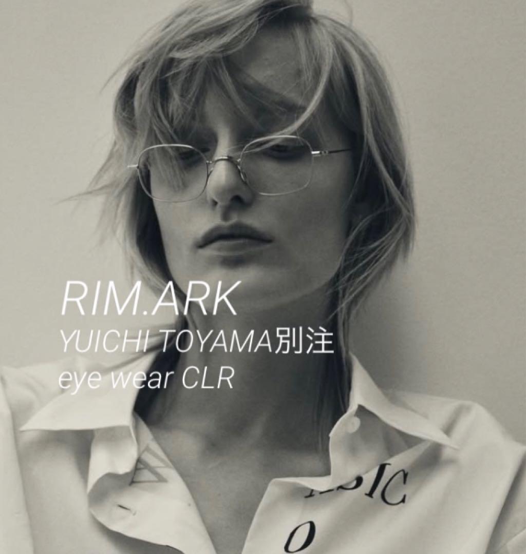 Brand New RIM.ARK YUICHI TOYAMA Exclusive eye wear CLR