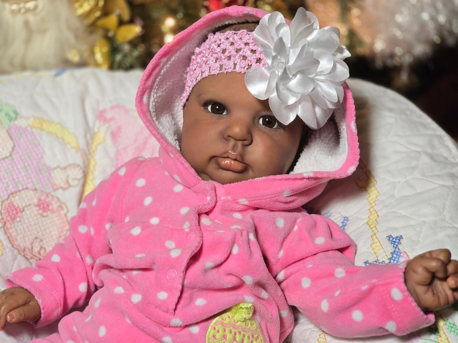 Adorable BB Crystal, by Donna Rupert Boo Boo baby - detail