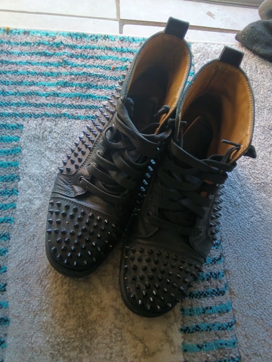 Christian Louboutin Black Ankle Boots
