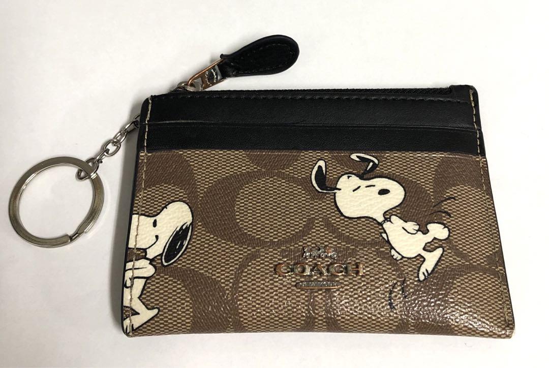 ## COACH x Peanuts Snoopy Card Case, Pass Case, Coin Case