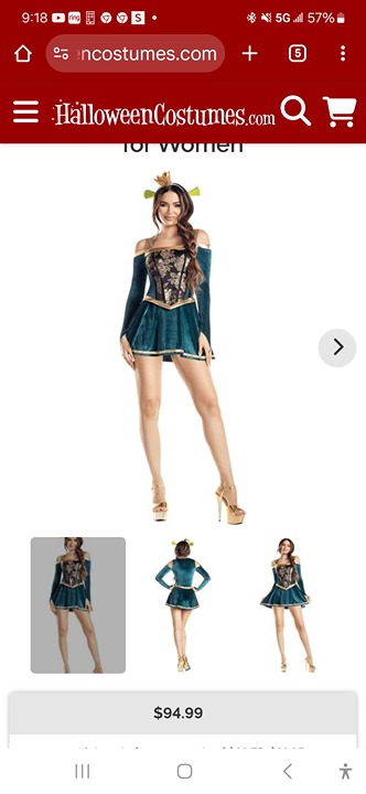 Deluxe Fiona Costume