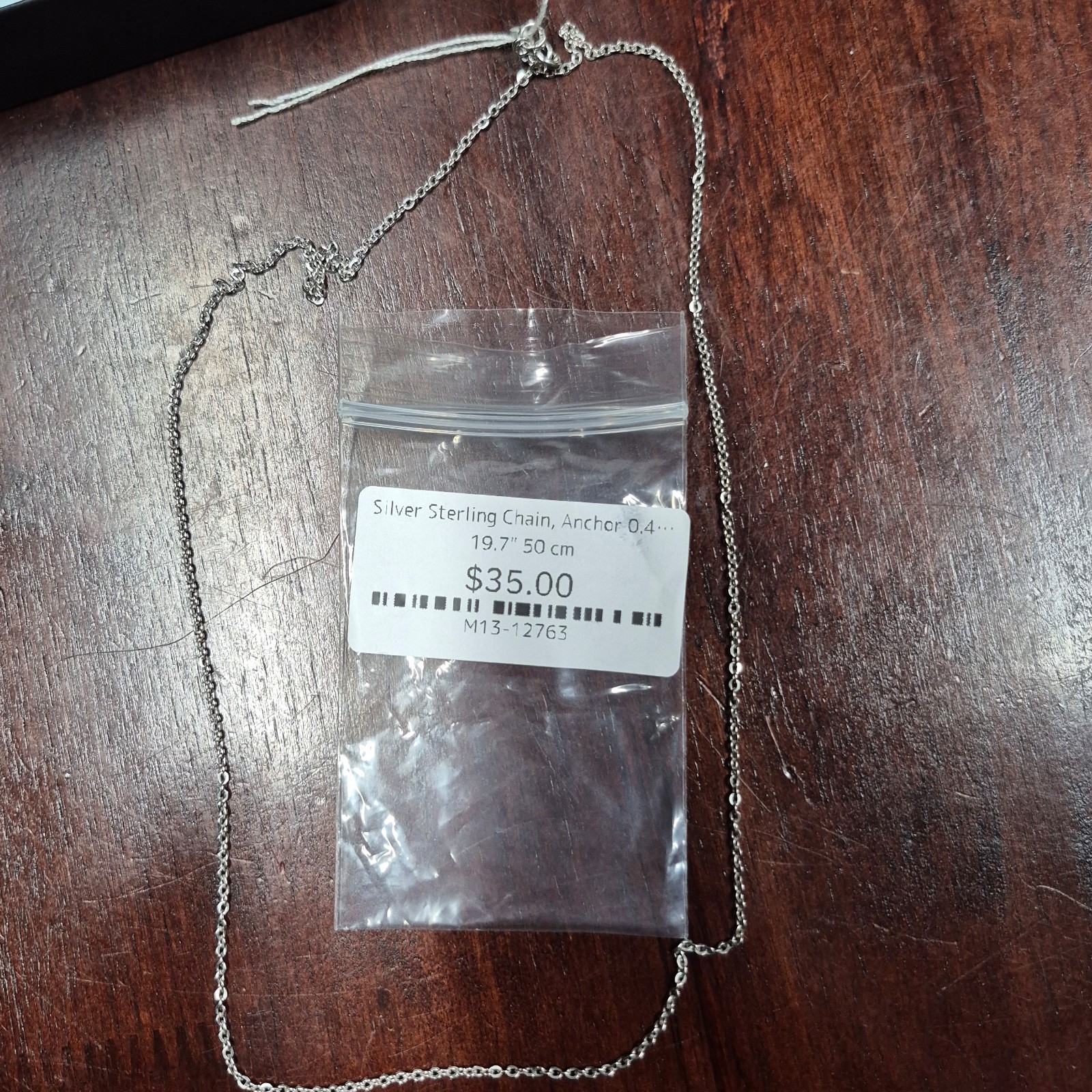 3 sterling silver chains