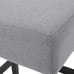 Zuma Kd Backless Counter Stool Light Grey Fabric-3pr2k