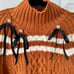 Anthropologie Maeve Turtle Neck Balloon Sleeve Chunky Bow Sweater, Size 1X