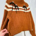 Anthropologie Maeve Turtle Neck Balloon Sleeve Chunky Bow Sweater, Size 1X