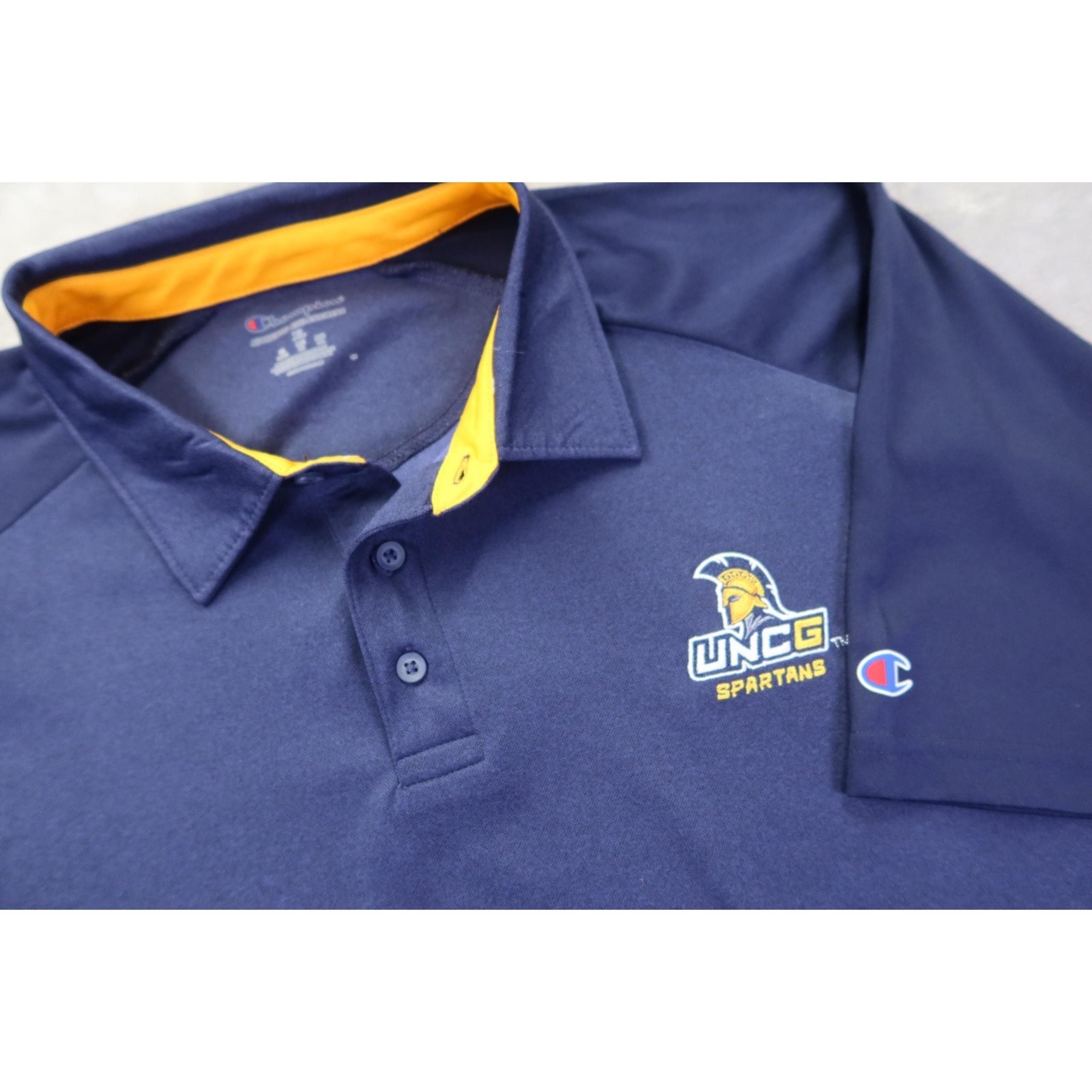 UNCG University North Carolina Greensboro Spartans Polo Shirt XL Champion