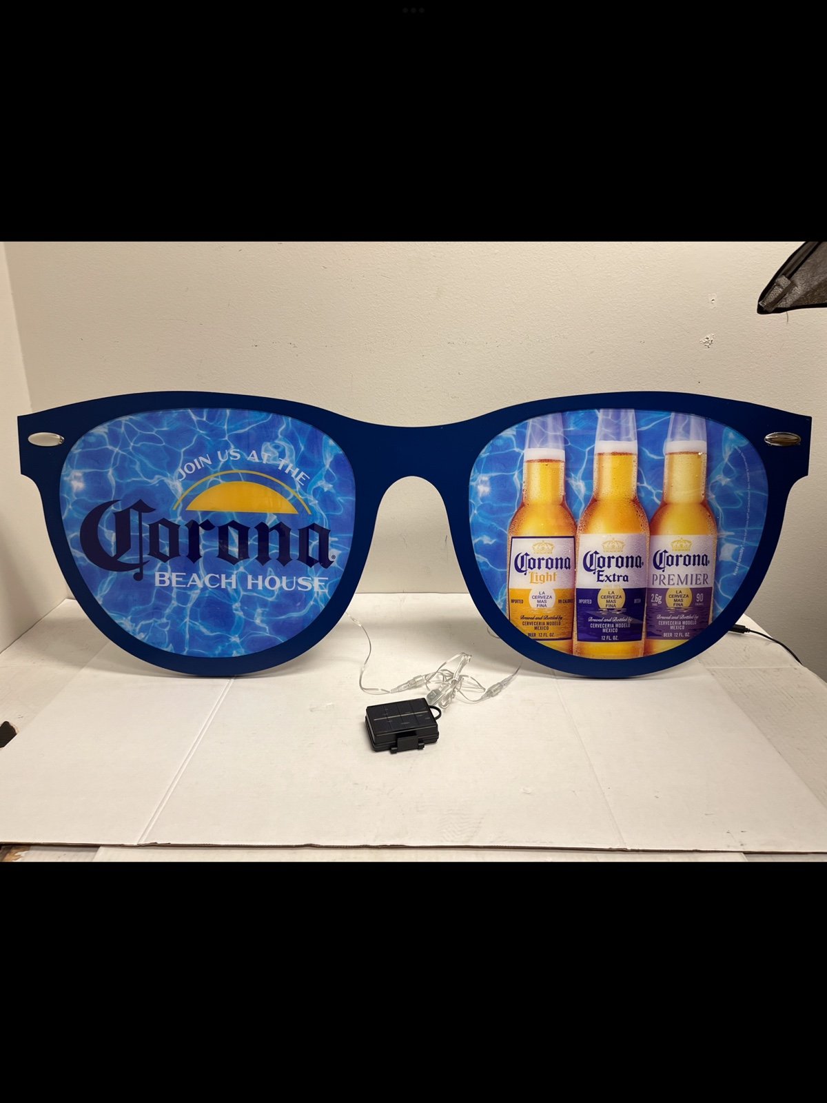Big Corona extra light up sun glasses battery operated