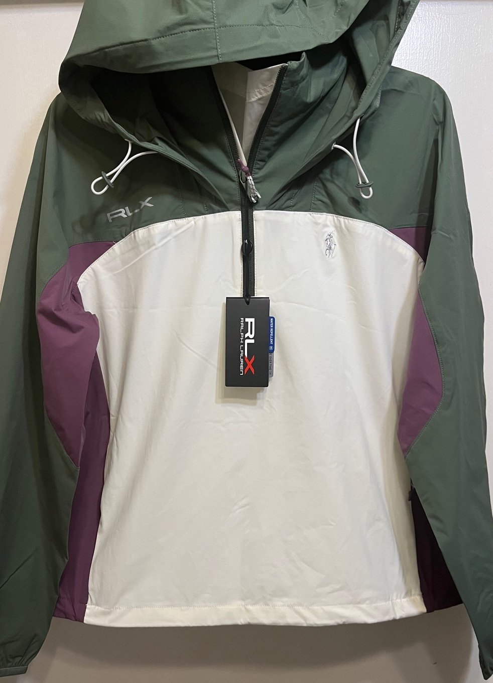 Ralph Lauren RLX Women’s Hooded Pullover Size M 228