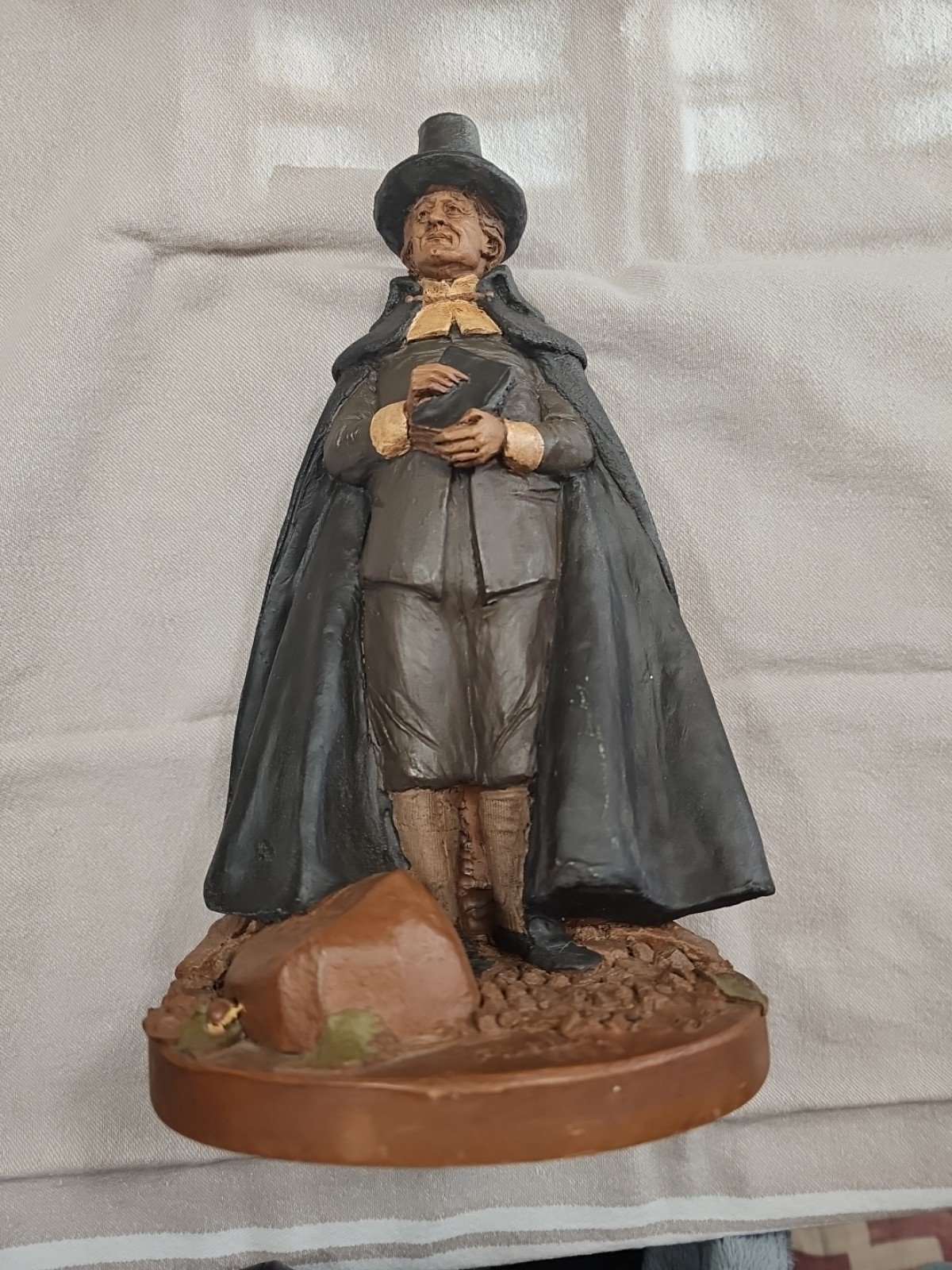 Thomas Clark Pilgrim at Plymouth Rock w bible #8 RETIRED