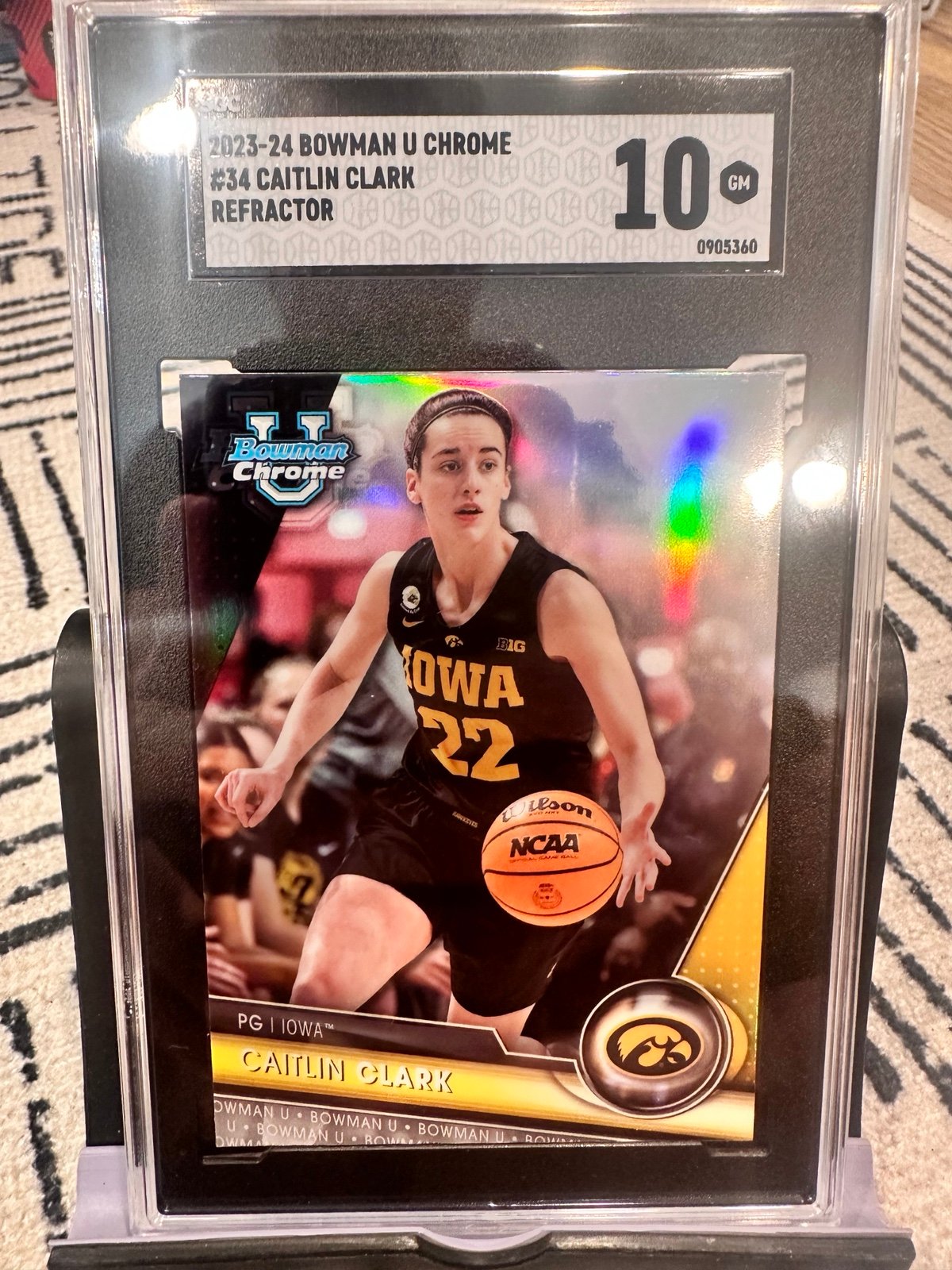 Caitlin Clark RC SGC 10