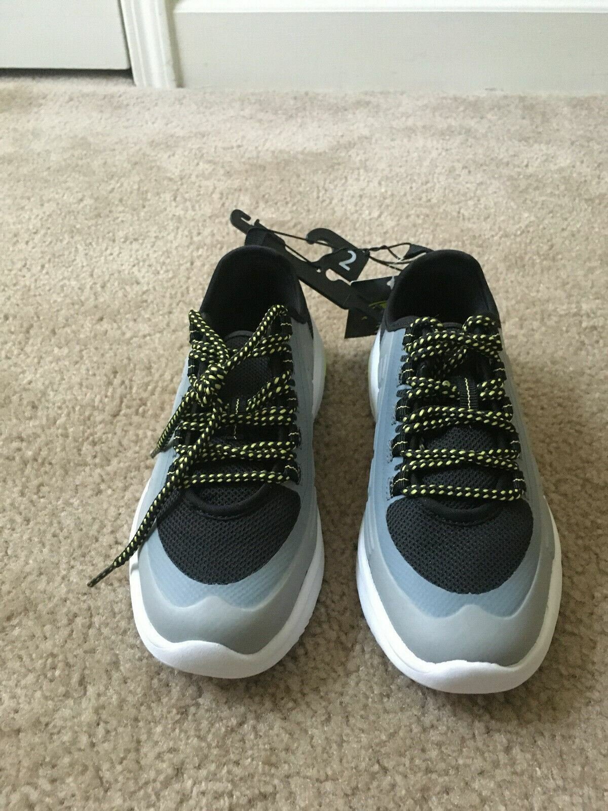 Athletic Works Boys Sneakers Shoes Size 2 MultiColor