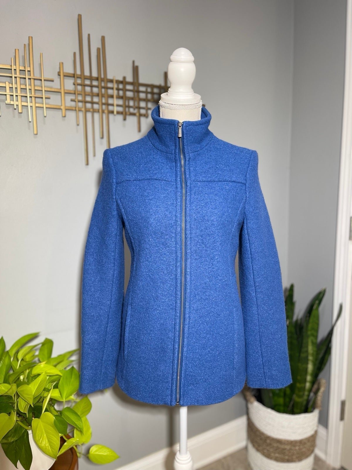 Cobalt blue clearance peacoat
